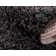 Tapis noir de jais Santoshi