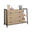 Commode, finition brune
