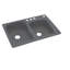 Évier de cuisine à double cuve à montage double L 33 po x l 22 po-38293753-38293767