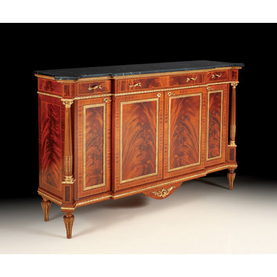 71" Wide 3 Drawer Sideboard