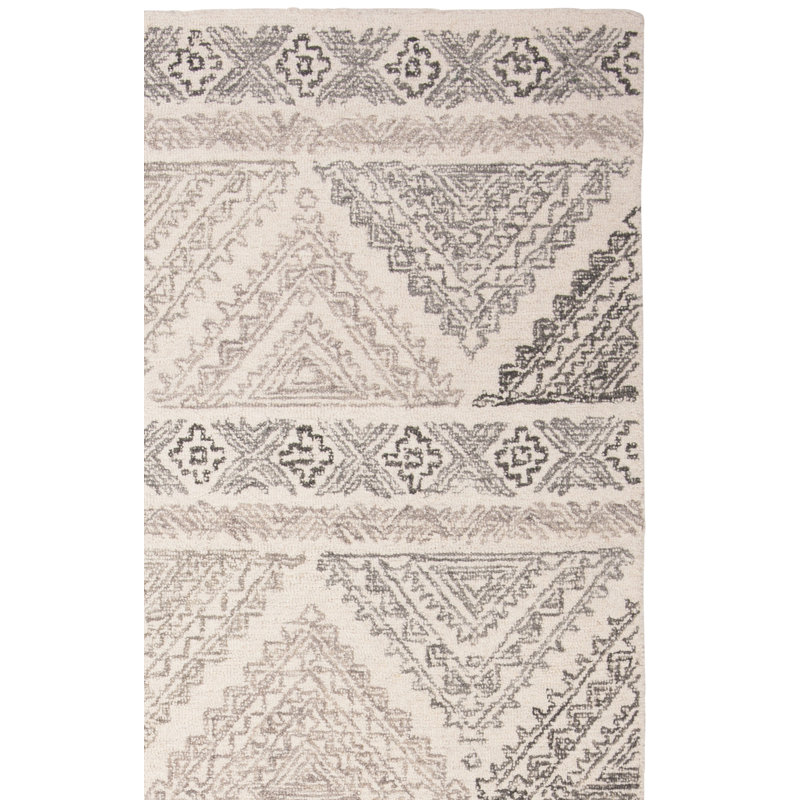 Alienna Hand Tufted Wool And Cotton Southwestern Rug, Rectangle 2'6" x 4'
