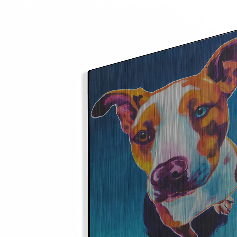 «Pit Bull - Bentley» par Dawg Painter, H 16 po x l 12 po