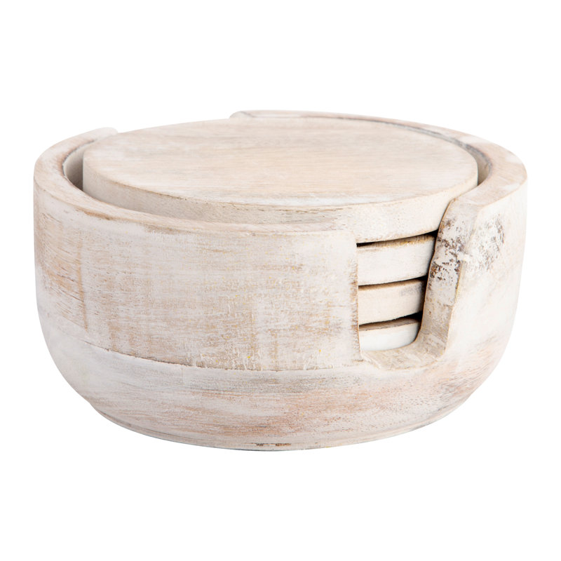 Ensemble de sous-verres avec support
