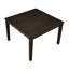 Table de salle à manger 5 pièces de style classique, hauteur comptoir, finition foncée, table extensible avec sièges rembourrés beiges, design, table, sièges pour la pièce