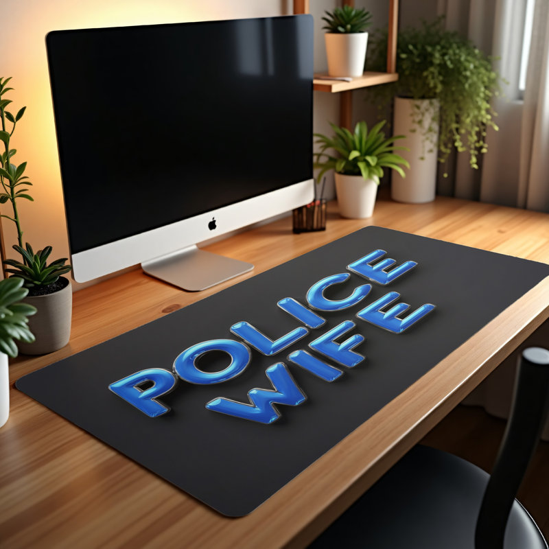 Polyester Desk Pad, 23.6x13.8