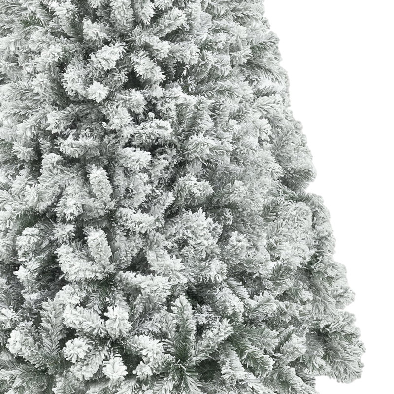 Arbre de Noël artificiel à charnière enneigé 7,5 pi
