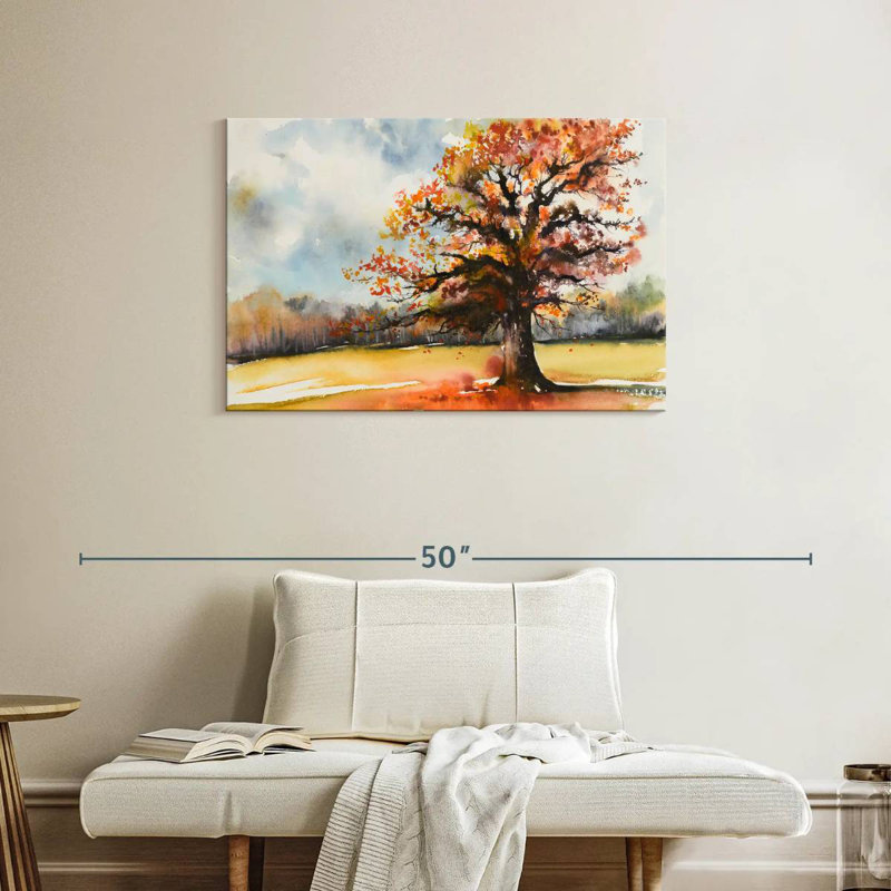 Harnek Stunning Oak Tree, 24" H x 36" W
