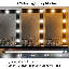 43 po Meuble-lavabo de ferme 43 po avec station de charge, grand tiroir de meuble-lavabo moderne avec lumières RVB, coiffeuse pour la chambre à coucher avec 5 tiroirs et tablettes de rangement, noir-2088523308