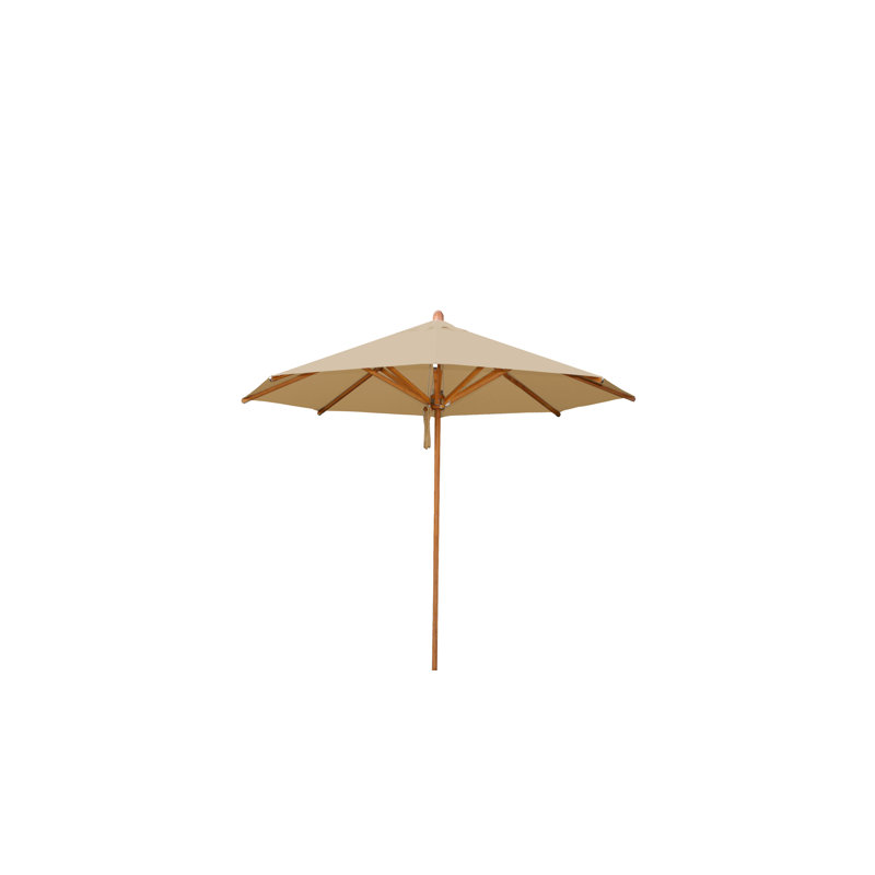 Yadira Market Parasol, Harvest Wheat, 250 cm W x 250 cm D