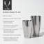 Ensemble de 2 boîtes à shaker en acier inoxydable Viski, ensemble de 2 boîtes à shaker Boston, 28 oz et 18 oz