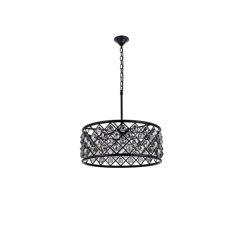 Swinney 6 - Light Unique/Statement Pendant, Mocha Brown, Silver Grey, Gray