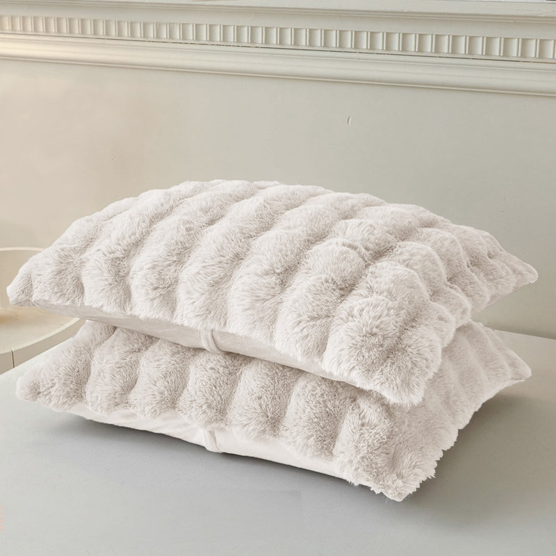Luxury Thermal Supersoft Pillowcase Pair - Set of 2  , Natural