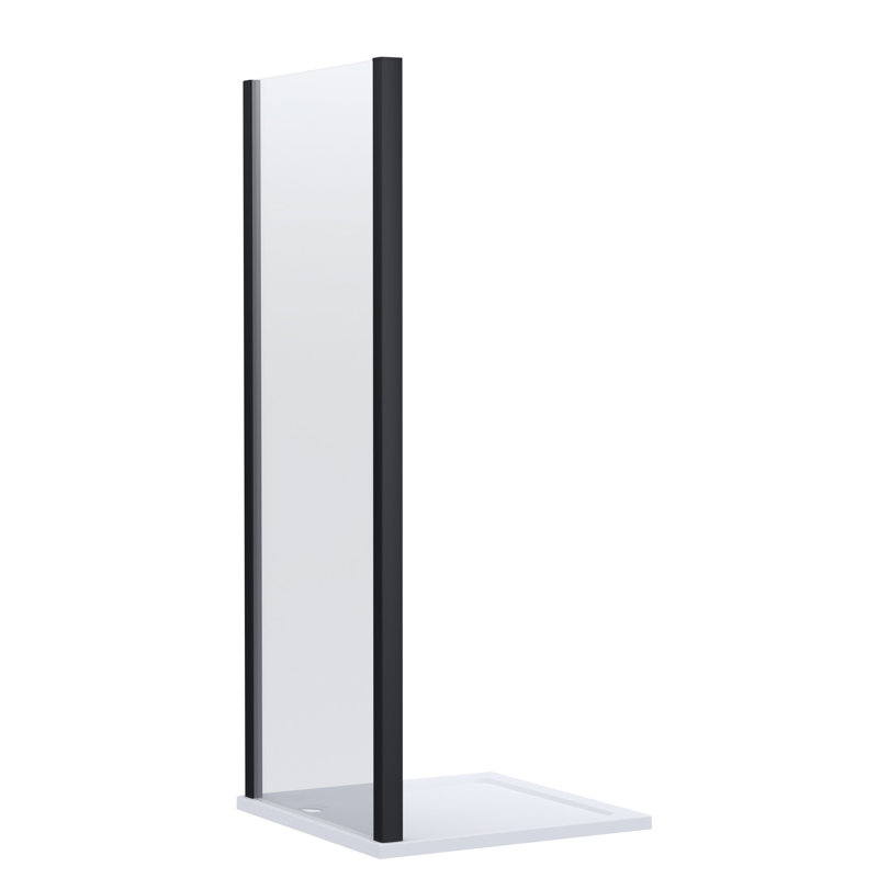 nuie Lucie 900mm Matt Black Side Panel