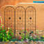 Treillis polyvalent antirouille pour les plantes d'extérieur, rehaussant la beauté du jardin-801664084-801664085