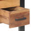 Katrina Desk 110x50x76 cm Solid Wood