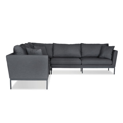 Canapé modulaire de coin symétrique Sunbrella® de 111 po Huntington