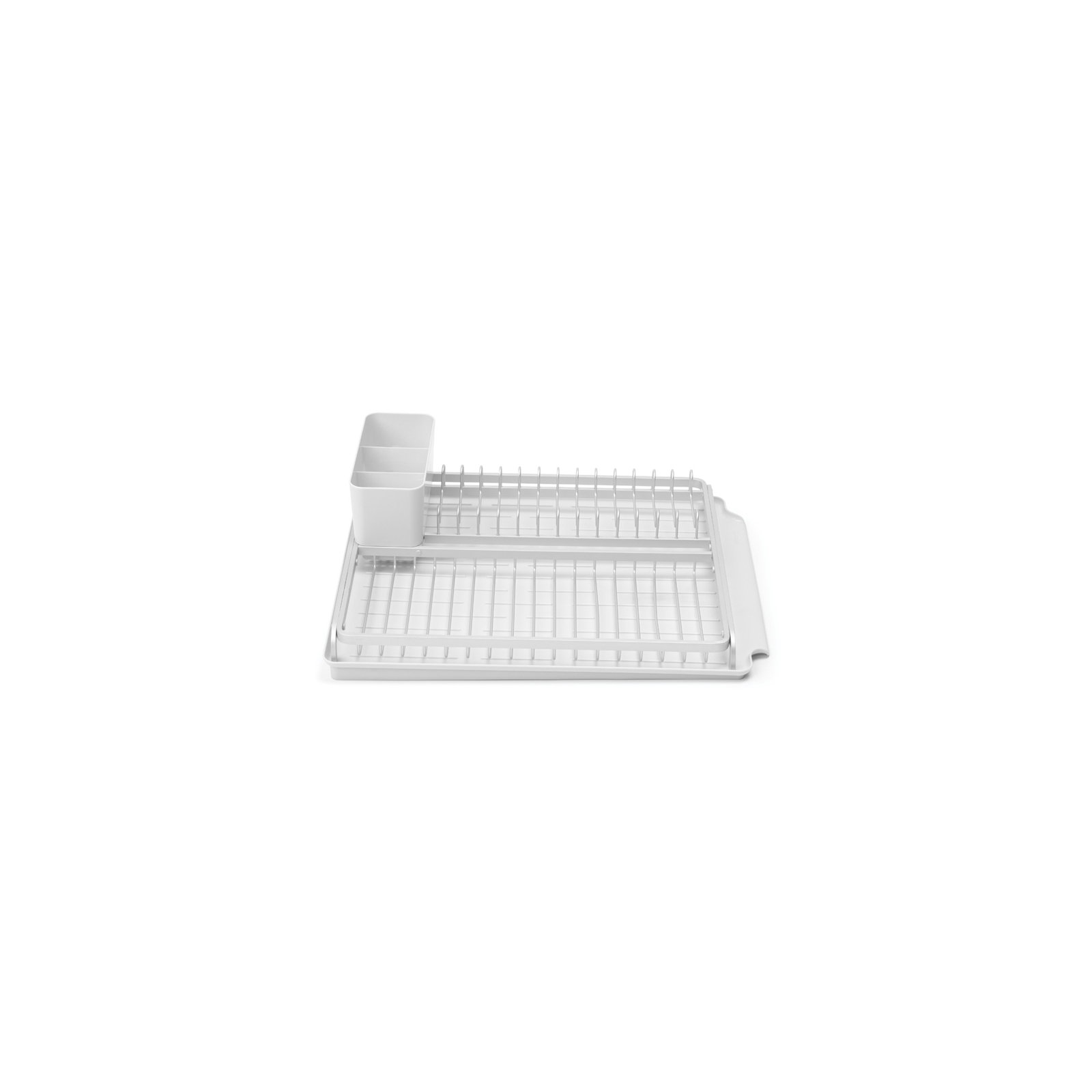 Brabantia Sinkside Large Aluminium Dish Drying Rack, Light Gray