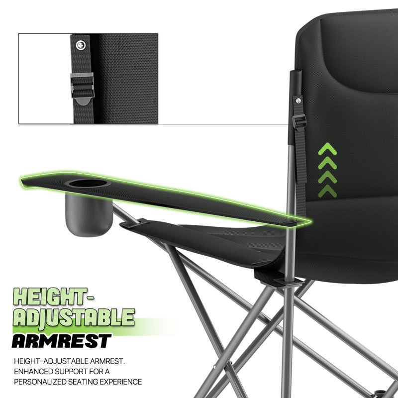 Fauteuil de camping pliable avec sac de transport Nembhard