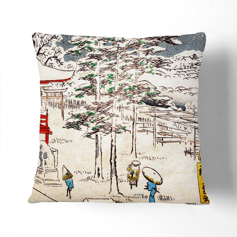 Square Throw Cushion, 55cm H x 55cm W x 20cm D