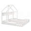 Lits plateforme Wood House, deux lits partagés