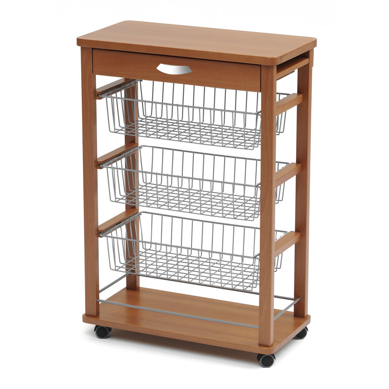 Millwright Solid Wood Kitchen Cart