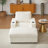 42.5-Inch Corduroy Single Recliner With Backrest Pillow, Cup Holder Design, Storage Footrest, Comfortable Sofa-Deep-Seated Living Room Sofa-309554126