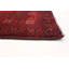 Tapis unique en laine noué à la main style Esari Turkoman des années 2010 de 4 pi 1 po x 6 pi 6 po rouge Quayshon