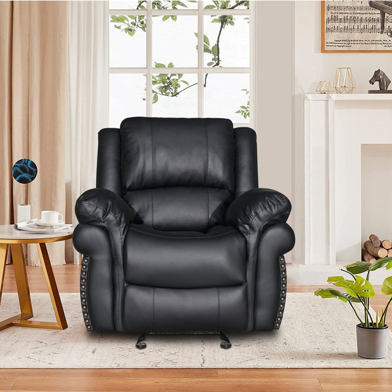 Fauteuil inclinable Bargesa, Noir, noir, noir, noir