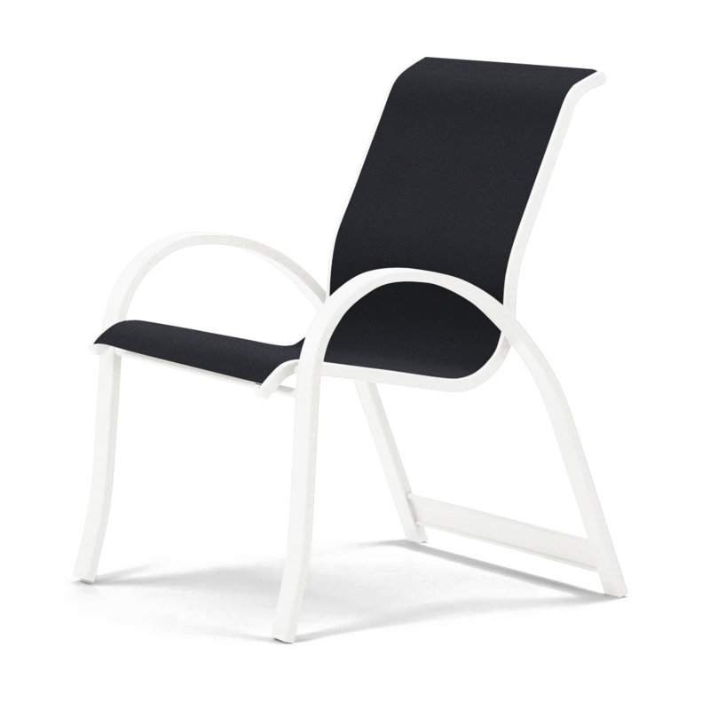 Aruba 1 Outdoor Dining Armchair, White