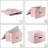 Stackable Storage Boxes With Lids [5-Pack] Fabric Decorative Storage Bins Cubes Organizer Containers Baskets With Cover Handles Divider For Bedroom Closet Living Room-114986721