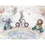 Papier peint animaux fantaisistes, arc-en-ciel, ballons-987003139-987003138