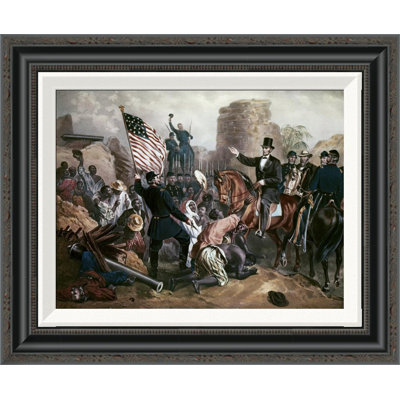 " Lincoln In City Point, Virginia " by Gustav Bartsch