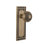 Mission Plate with Egg & Dart Door Knob