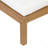 Outdoor Double Lounge Chair With 5-Position Adjustable Backrest For Each Seat, Wood Patio Chaise Lounge With Removable Cushions For Patio, Poolside, Garden (Cushion)-741403386