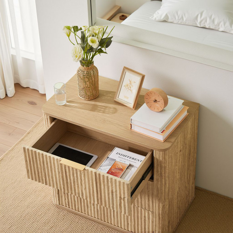 Commode 3 tiroirs 27,6 po Modern