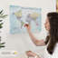 Carte du monde Personalized Places II-154892581-155047617