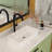 24"X14" White Ceramic Rectangular Vessel Bathroom Sink