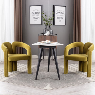 Alejos Velvet Armchair