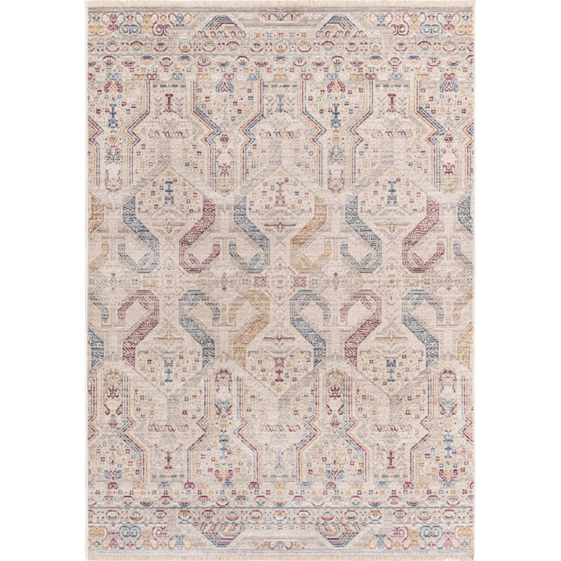 Amiliya Abstract Indoor Rug, Rectangle 4' x 5'10"