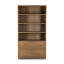 Millie Bookcase-Drifted Matte Black Veneer-266667340
