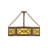 4 - Light Iron Drum Chandelier-66203791