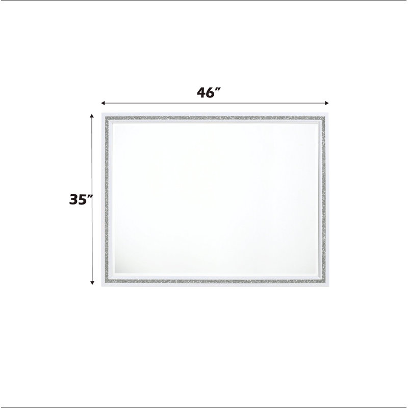 Miroir Haiden, Blanc