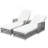 2 Pieces Long Reclining Chaise, Outdoor Wicker Lounge With Armrests, Patio Adjustable Recliner With Soft Removable Cushions, All Weather Rattan Pool Lounge For Poolside  Garden-877615818