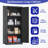 71"H Metal Garage Storage Cabinet,Steel Locking Cabinet with Doors and 3 Shelves, Tall Cabinets for Garage Storage Systems Lockable File Cabinet for Home Office-1393502510