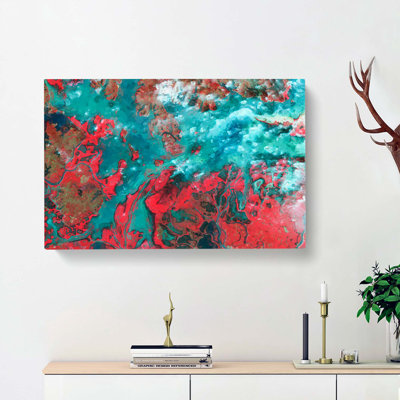My Imagination in Abstract - Wrapped Canvas Painting Print