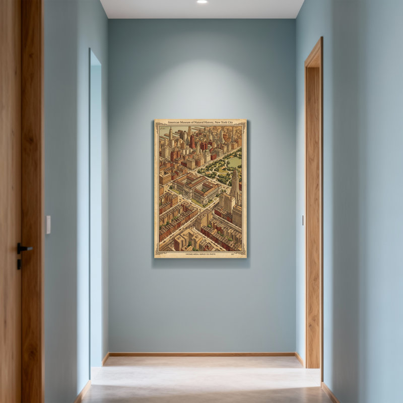 Scenic & Cityscapes, musée américain d'histoire naturelle, New York, H 36 po x l 24 po