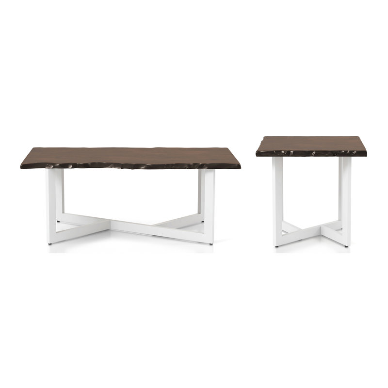 Ensemble de tables basses 2 pièces Kevion