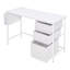 Adjustable Metal Base Computer Desk