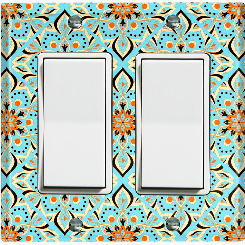 Patterned Rocker Standard Wall Plate