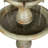 3-Tier Outdoor Water Fountain Large Concret Garden Fountain - Attract Birds Bath Lawn Décor